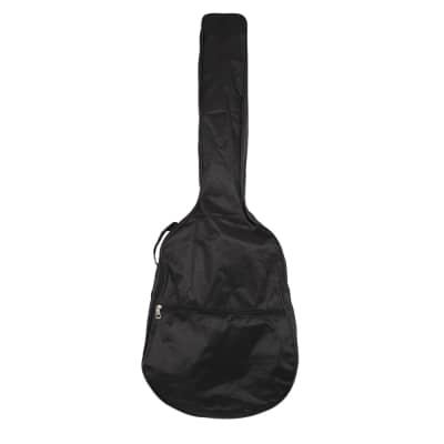 Glarry GT507 38 Inch Spruce Acoustic Guitar Black image 11
