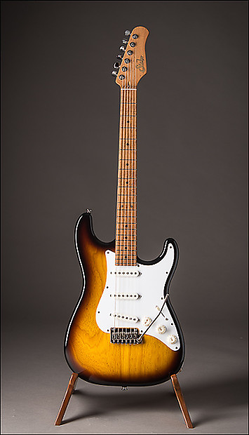Suhr Classic 2 Tone Sunburst Roasted Birdseye Maple Neck