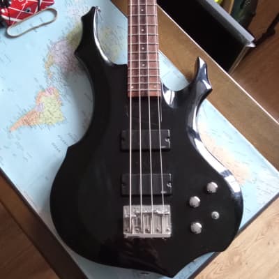 Discontinued : ESP LTD F-104  Black Electric bass 4 strings for sale