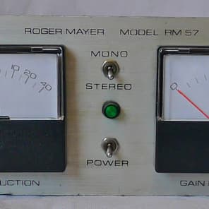 Crazy Rare Roger Mayer RM 57 Stereo Compressor From The Record Plant in NYC Modded bra image 4