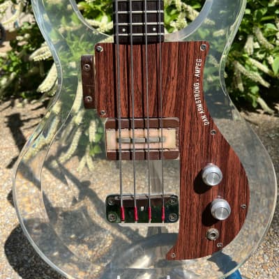Ampeg Dan Armstrong Lucite Bass 1971 - Clear for sale