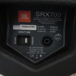 JBL SRX 712M SRX 700 MONITORS | Reverb