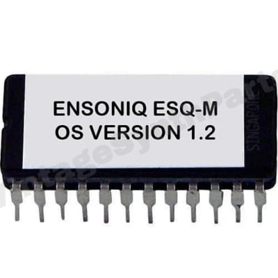 Ensoniq ESQ-m ESQm EPROM with the last firmware OS V1.2 Rom