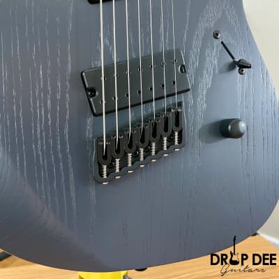 Legator Ninja N7FP 7-String Multiscale Electric Guitar - Smoke image 7