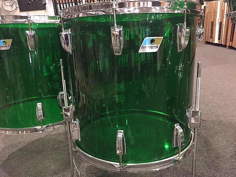 Ludwig cheap vistalite green