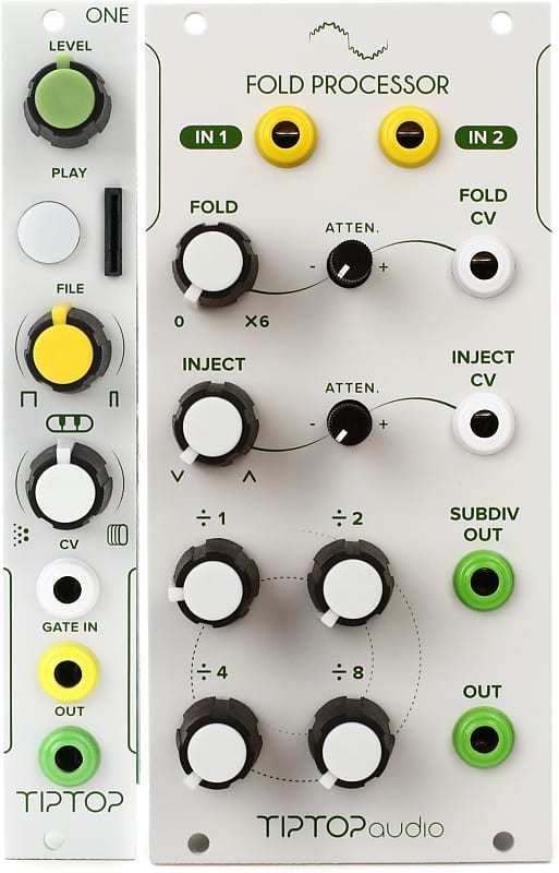 Tiptop Audio ONE Eurorack Sample Player Module Bundle with Reverb