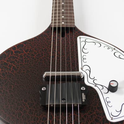 Danelectro Baby Sitar - Red Crackle image 2