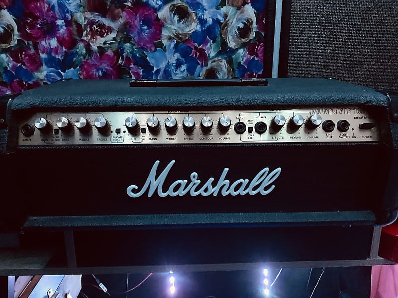 Marshall Valvestate 100V Model 8100 2-Channel 100-Watt Guitar Amp Head 1991  - 1998 Chuck Schuldiner Death sound Death metal LEGENDARY