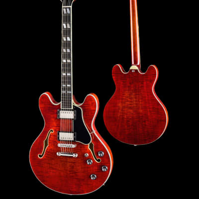 Eastman T486 Semi Hollow Classic Finish Electric Guitar image 2