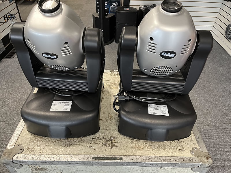 American DJ DJ Spot 250 Moving Head Light PAIR w/Case Reverb