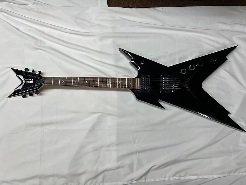 DEAN Razorback DB electric GUITAR Classic Black - DimeBag - | Reverb