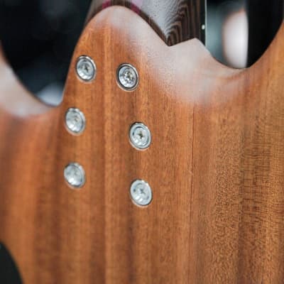 Mayones Duvell 7 Elite 2019 Spalted Maple Amber image 7