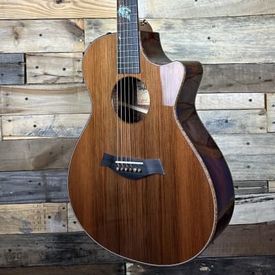Taylor Taylor Custom Cocobolo Grand Concert Acoustic-Electric Guitar Shaded Edge Burst 2020’s - Shaded edgeburst image 3