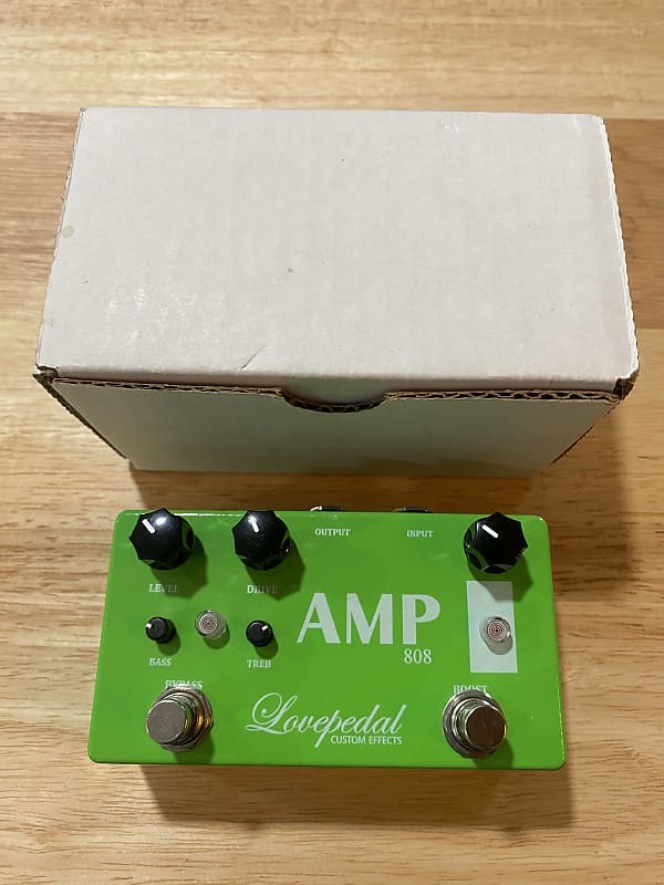 Lovepedal Amp 808 Dual Overdrive Boost Pedal MODDED | Reverb