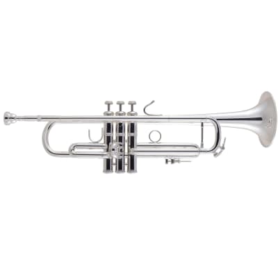 Bach Model LR18043 Bb Trumpet Silver Plate image 1