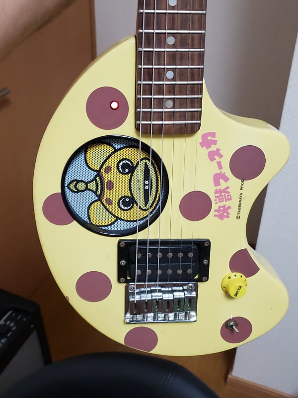 Fernandes ZO-3: Kaiju Booska Edition - Yellow With Brown