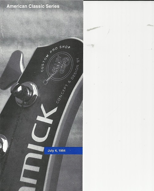 SamickCatalog, 1994 Reverb