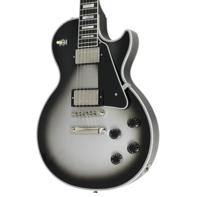 Gibson Les Paul Custom w/ Ebony Fingerboard Gloss - Silverburst image 1