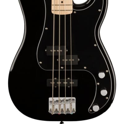Fender Squier Affinity Series™ Precision Bass® PJ, Maple Fingerboard - Black image 1