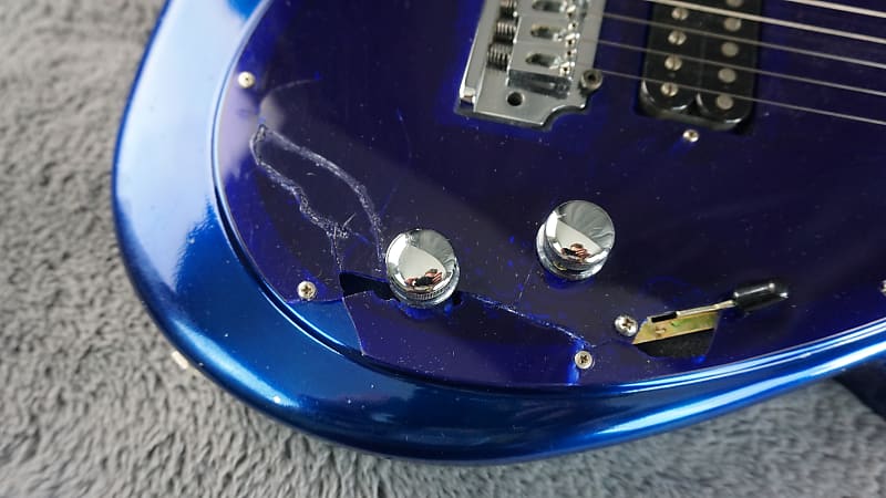 Tokai Talbo Blazing Fire Aluminum - Blue Electric | Reverb