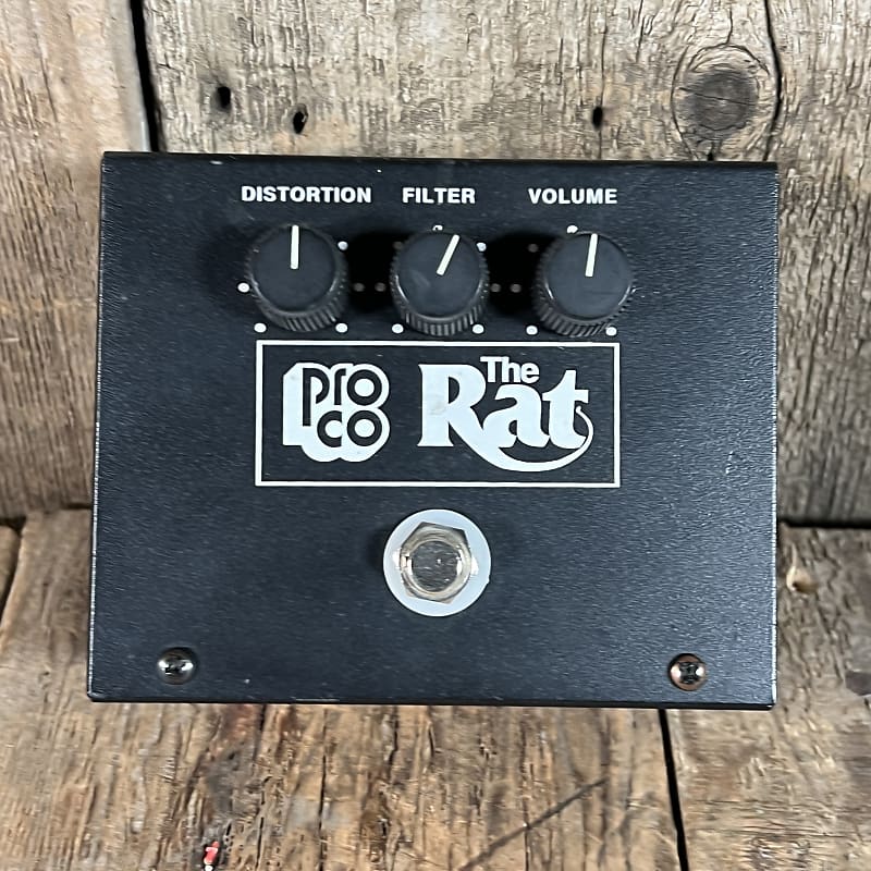 ProCo Vintage Rat Big Box OP07DP chip 1997 1997 - Black | Reverb
