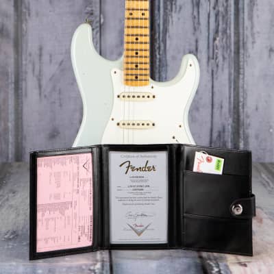 Fender Custom Shop Limited Edition '57 Stratocaster Journeyman Relic, Aged Sonic Blue image 9