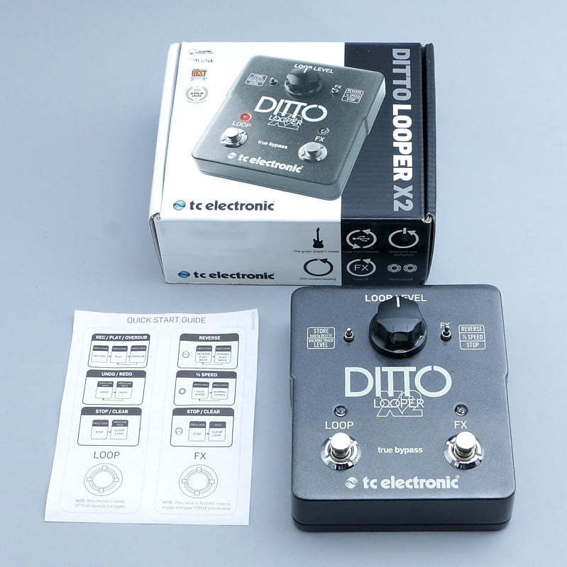TC Electronic Ditto X2 Looper Guitar Effects Pedal P-22983 | Reverb