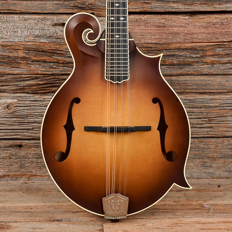 er Mandolins Bitteroot F14F Mandolin Faded Amber Burst Reverb