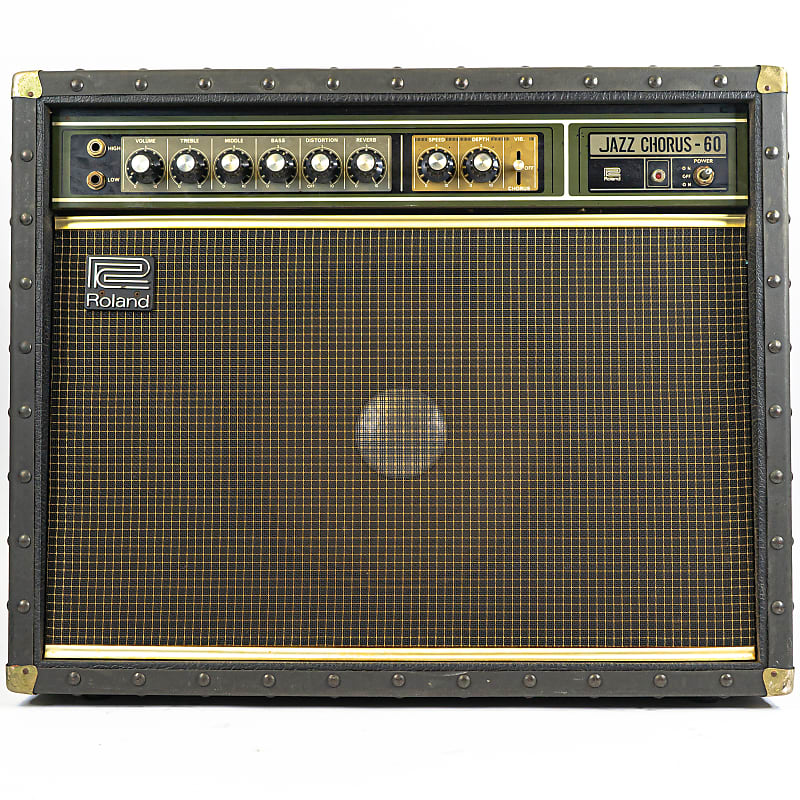 Mid 70s Roland Jazz Chorus JC-60 Guitar Combo Amp w/ Iconic Built-in  Chorus/Vibrato, Reverb