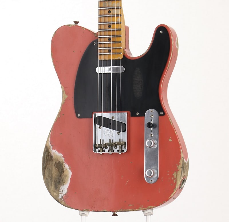 Fender Custom Shop 1952 Telecaster Heavy Relic Fiesta Red