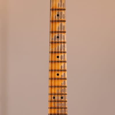 Fender Custom Shop Double Esquire 1950 Super Heavy Relic - Maple Fingerboard, Black image 7