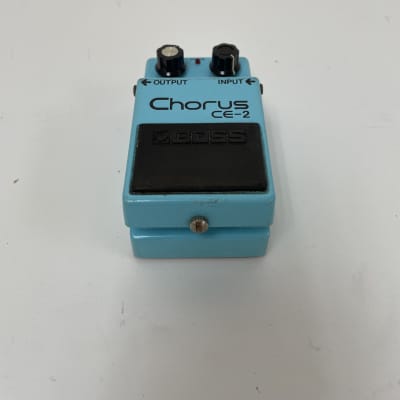 Boss CE-2 chorus pedal 1980s Blue image 1