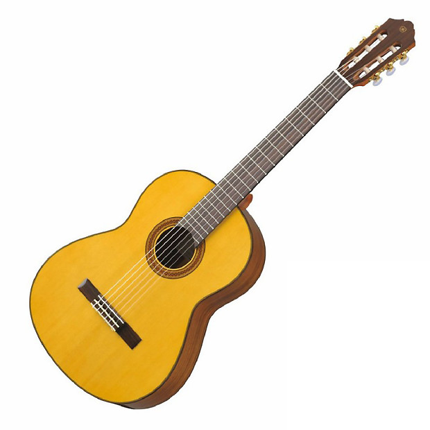 Yamaha CG162S Spruce Top Classical Guitar Natural image 2