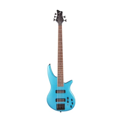 Jackson X Series Spectra Bass SBX 5-String Electric Guitar, Laurel FB, Electric Blue for sale