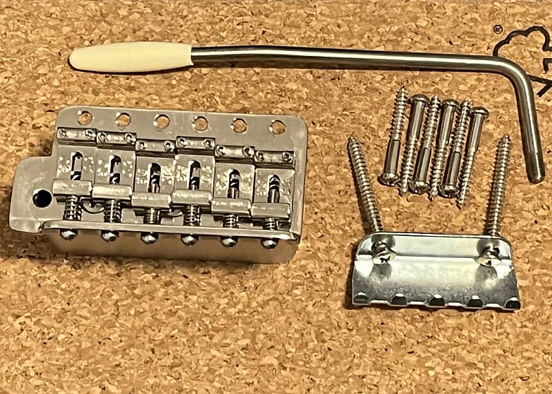 Callaham Vintage S Model Strat Bridge Assembly LEFT HANDED