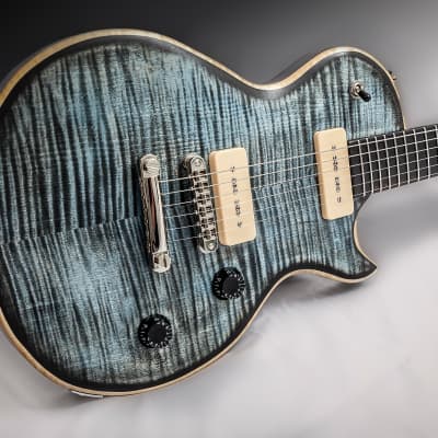 Mithans Guitars KYOTO 2019 Denim Blue 2019 image 12