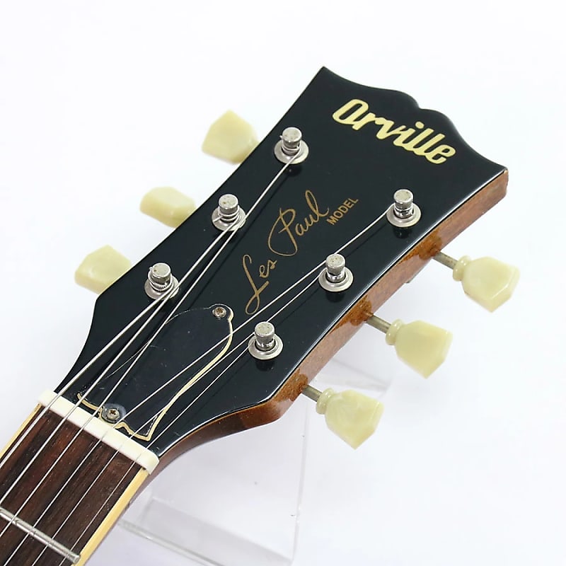 27 orville Les paul model LPS-80F レスポール Orville LPS-80F Les Paul Standard Photo Flame | Reverb
