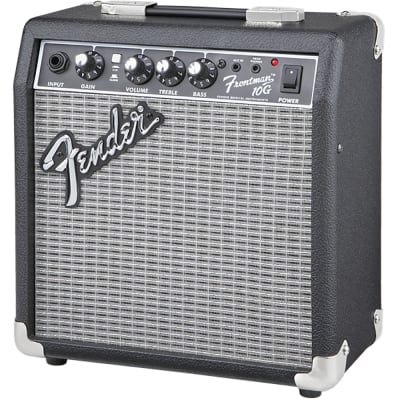 Fender Frontman 10G 10W Guitar Combo Amplifier Amp Black/Silver 120V 4-Ohm image 3