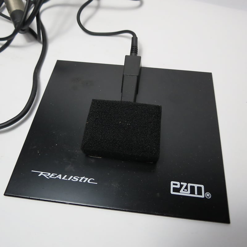 Realistic PZM Microphone 1980s Reverb