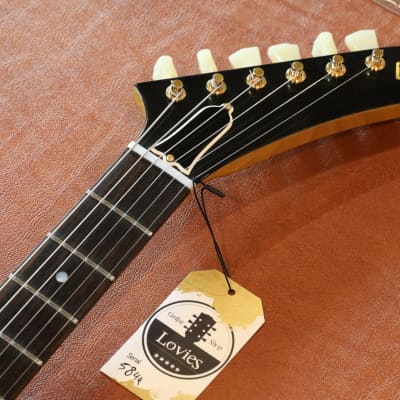MINTY! 2022 Gibson Custom Shop 1958 Reissue Explorer Natural Korina w/ Black Pickguard + COA OHSC image 12