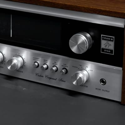 Vintage Fisher 290 Custom Component Series Stereo Receiver | Reverb