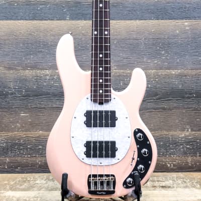 Ernie Ball Music Man StingRay Special HH Pueblo Pink 4-String Electric Bass w/Case for sale