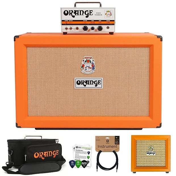 Orange Tiny Terror (TT15H) & PPC212 Cabinet Includes: 10ft Cable
