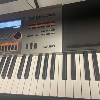 Casio XW-P1 61-Key Performance Synthesizer 2010s Roadrunner case, Roland Pedal image 6