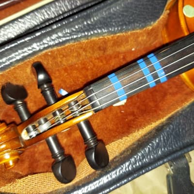 Suzuki Etude Knilling 220 size 1/16 violin, Japan, Very Good Condition, w Case & Bow image 6