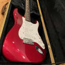 Fender  Mexican Strat with UPGRADES Candy Apple Red