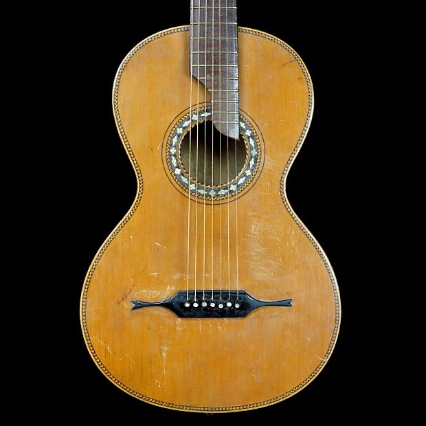 Unknown Seven String Parlor Guitar - Russian / German Made Circa 1900 image 1