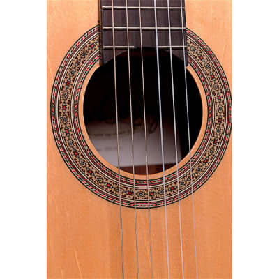 Angel Lopez Cereza series cutaway acoustic-electric classical guitar w/ solid spruce top image 5