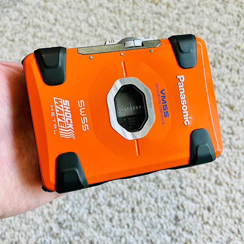 RARE] PANASONIC SW55 Shock Wave Walkman Cassette Player