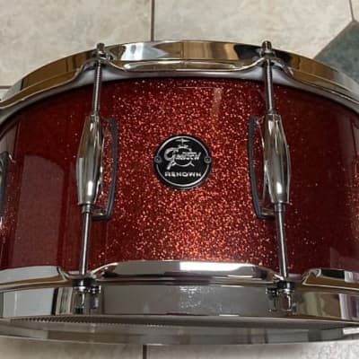 6.5x14 Gretsch New Classic Maple Snare Drum-Satin Natural